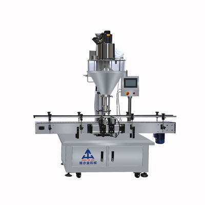 5-40 bouteilles / min Machine de fabrication de poudre cosmétique automatique