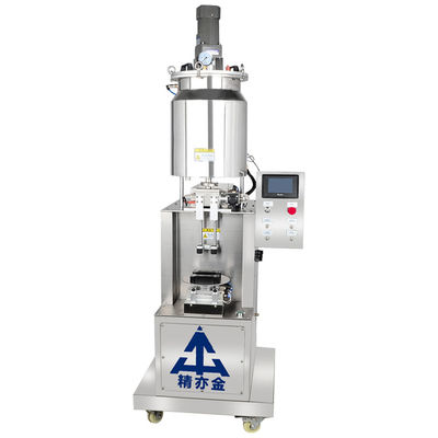 220V 50Hz machine de remplissage de tube à lèvres 2.3kw en acier inoxydable