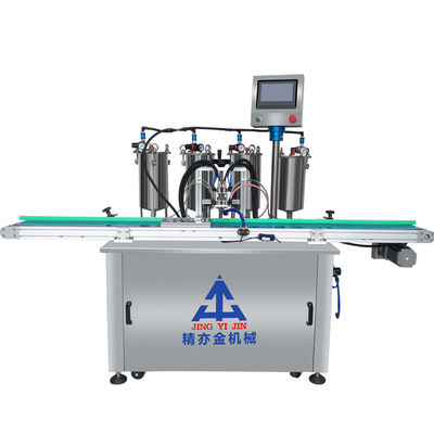 Levé à la vis manuelle Machine de remplissage de parfums 1600-2400 bouteilles / heure