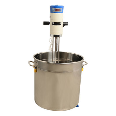 0-63 tours par minute ligne de production automatique personnalisée émulsifiant homogénéisant sous vide 5,5 kW