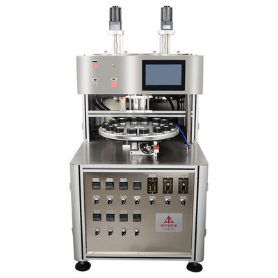 20-40 pièces/min Machine de remplissage de crème cosmétique à vis à deux couleurs