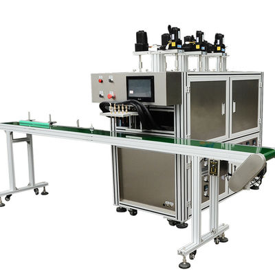 12.6KW machine automatique de remplissage de crème six couleurs écran d'ombre de vue couleur du visage