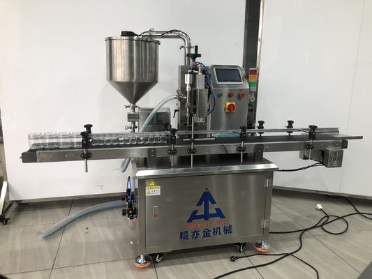 Servo pompe à engrenage à tête unique machine de remplissage de liquide entièrement automatique