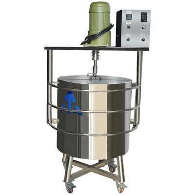 Machine de mélange de rouge à lèvres de 100 litres, mélangeuse, fondante, chauffage compartimenté
