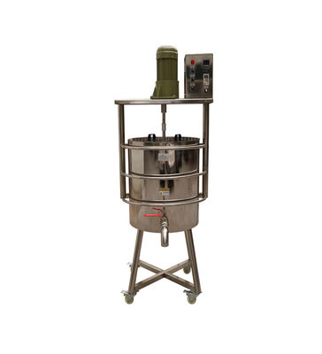 Machine de mélange de rouge à lèvres de 100 litres, mélangeuse, fondante, chauffage compartimenté