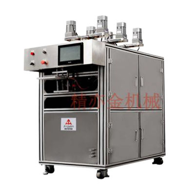 380V 50Hz 9,5KW machine de remplissage de crème cosmétique avec bande transporteuse