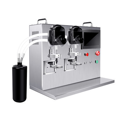 Machine de remplissage de mascara PLC machine de remplissage de vernis à ongles à double tête