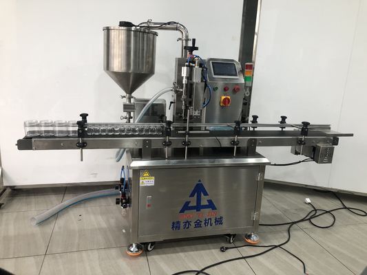 Servo automatique à tête unique machine de remplissage engrenage pompe 6000 bouteilles par heure