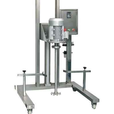 Ligne de production de rouge à lèvres électrique machine de dispersion en acier inoxydable