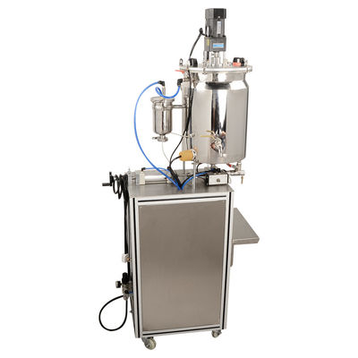 Machine automatique de remplissage de rouge à lèvres à pression verticale pour remplissage quantitatif