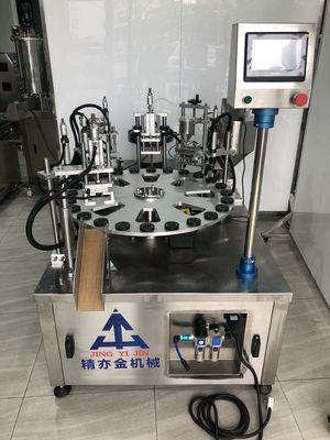SUS304 Machine de remplissage de plateau tournant pour ligne de production automatique personnalisée