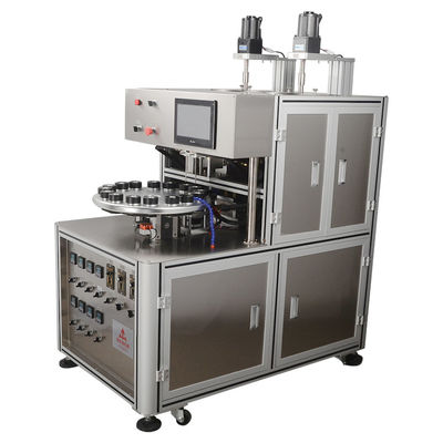 Machine de remplissage de crème cosmétique précise à double couleur machine de remplissage de bocal de crème avec moteur à courant alternatif