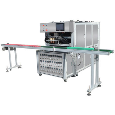 Quinze machines de remplissage de crème ou d'ombrage de cosmétiques de couleur avec bande transporteuse d'eau de 3000x200 mm