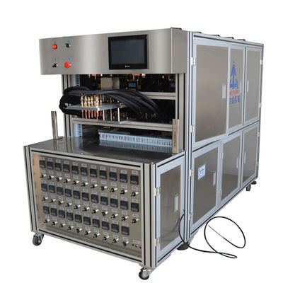 Quinze machines de remplissage de crème ou d'ombrage de cosmétiques de couleur avec bande transporteuse d'eau de 3000x200 mm