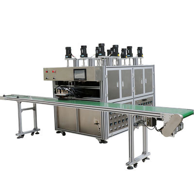 Machine de remplissage de crème cosmétique à grande vitesse Douze couleurs machine de remplissage de crème cosmétique à l'ombre d'œil 16,8 kW