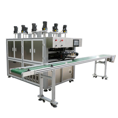 Machine de remplissage de crème cosmétique à grande vitesse Douze couleurs machine de remplissage de crème cosmétique à l'ombre d'œil 16,8 kW