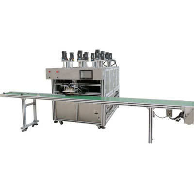Machine de remplissage de crème cosmétique à grande vitesse Douze couleurs machine de remplissage de crème cosmétique à l'ombre d'œil 16,8 kW