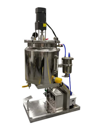 Machine de remplissage de rouge à lèvres sous pression 20L entièrement automatique chauffée