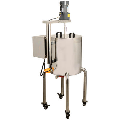 100 r/min Machine de remplissage chauffée Matériau rouge à lèvres Remuer et chauffer Seau en acier inoxydable 30L