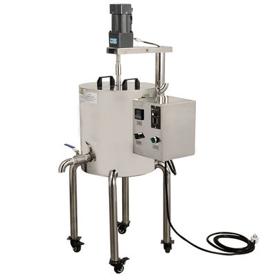 100 r/min Machine de remplissage chauffée Matériau rouge à lèvres Remuer et chauffer Seau en acier inoxydable 30L