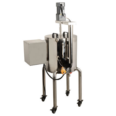 100 r/min Machine de remplissage chauffée Matériau rouge à lèvres Remuer et chauffer Seau en acier inoxydable 30L