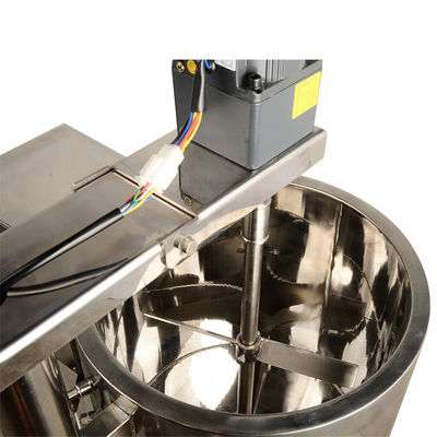 100 r/min Machine de remplissage chauffée Matériau rouge à lèvres Remuer et chauffer Seau en acier inoxydable 30L