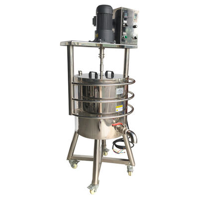 Machine de remplissage à chauffage automatique 50L rouge à lèvres mélangeant fonder le tambour avec la chaleur de la matière première