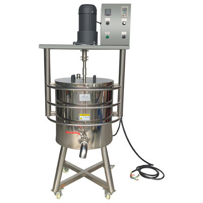 Machine de remplissage à chauffage automatique 50L rouge à lèvres mélangeant fonder le tambour avec la chaleur de la matière première