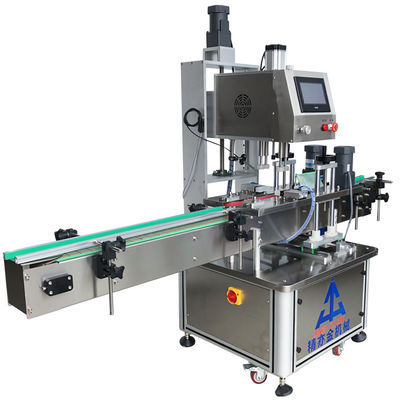 Machine de remplissage et d' enveloppe de liquide de 800 W, capteur automatique de bouteille 20-50 pièces / min