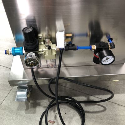 Masque à hydrogel sous pression verticale et machine de remplissage à lèvres pour remplissage quantitatif