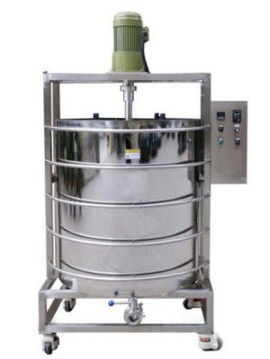 500L Matériau de rouge à lèvres Remuer et chauffer Seau en acier inoxydable 500L tambour