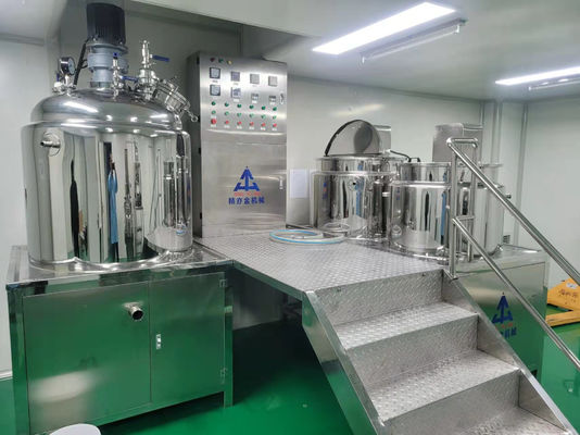 Emulsifiant à vide fixe de 300 L avec régulation de fréquence