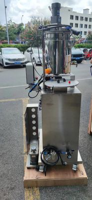 Machine de remplissage quantitatif à double tête à double tête semi-automatique