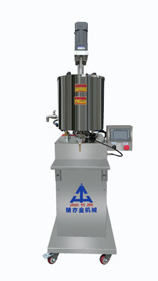 Machine de remplissage de crème d'ombre de vue de haute précision avec chauffage et contrôle numérique de la température