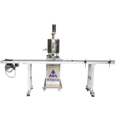 Machine de remplissage de crème cosmétique de haute précision avec chauffage et contrôle numérique de la température pour le rouge à lèvres et les produits pétroliers