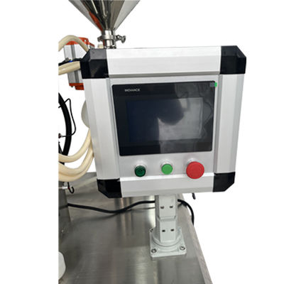 Machine de remplissage à vis à chauffage à deux couleurs de lotions corporelles de grande capacité